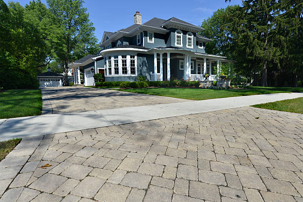 Residential Paver Driveway in Preston, IA